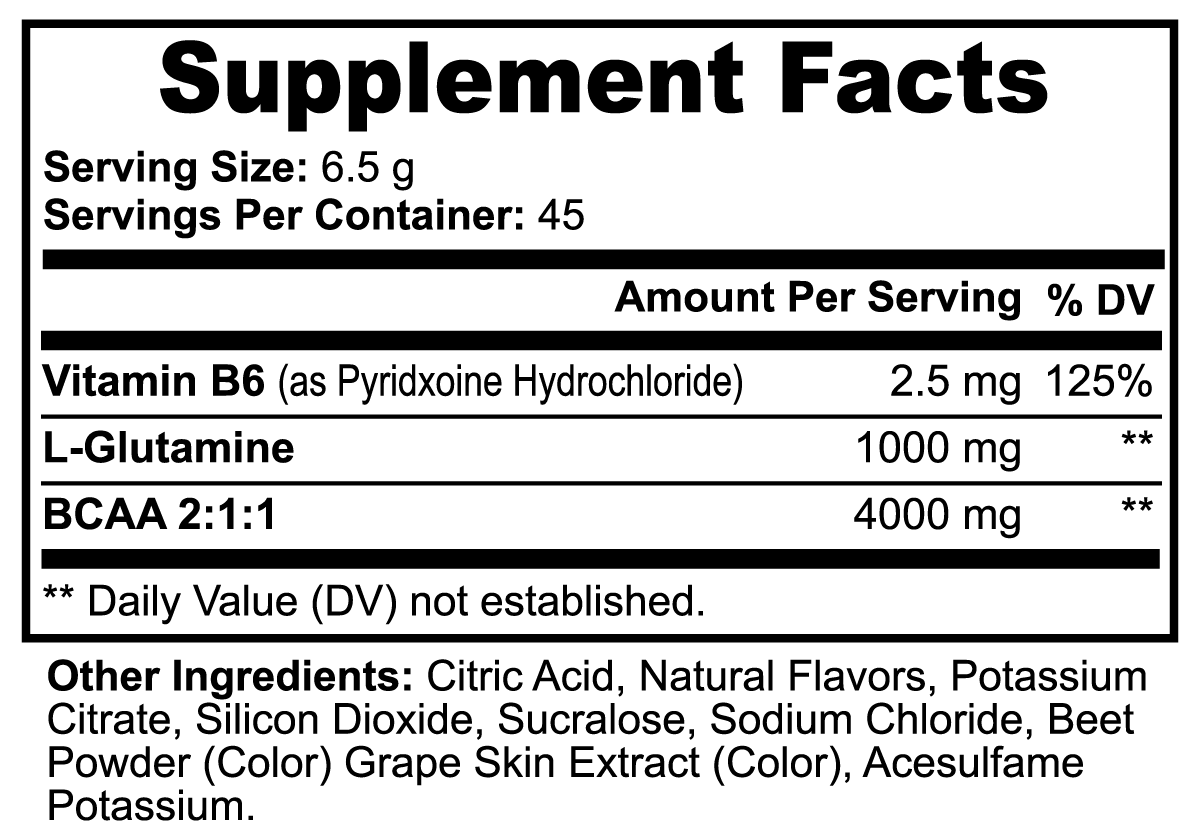 STM - BCAA Post-Workout Powder - Honeydew & Watermelon