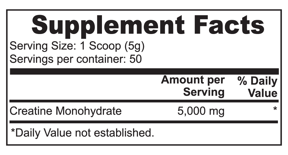 STMEURO - Creatine Monohydrate 100%